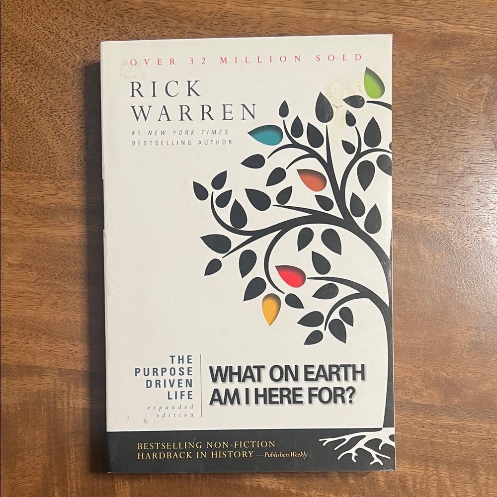 's 'The Purpose Driven Life' - White and Black Edition